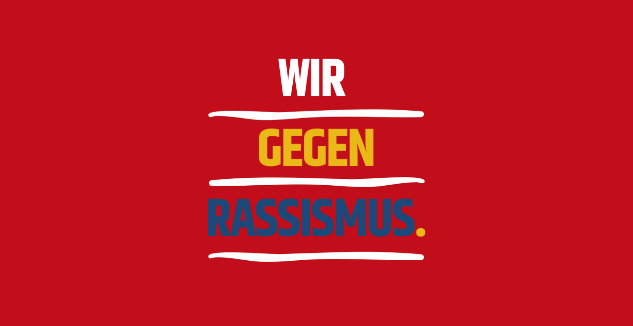 Das Jugendwerk Essen ist gegen Rassismus.