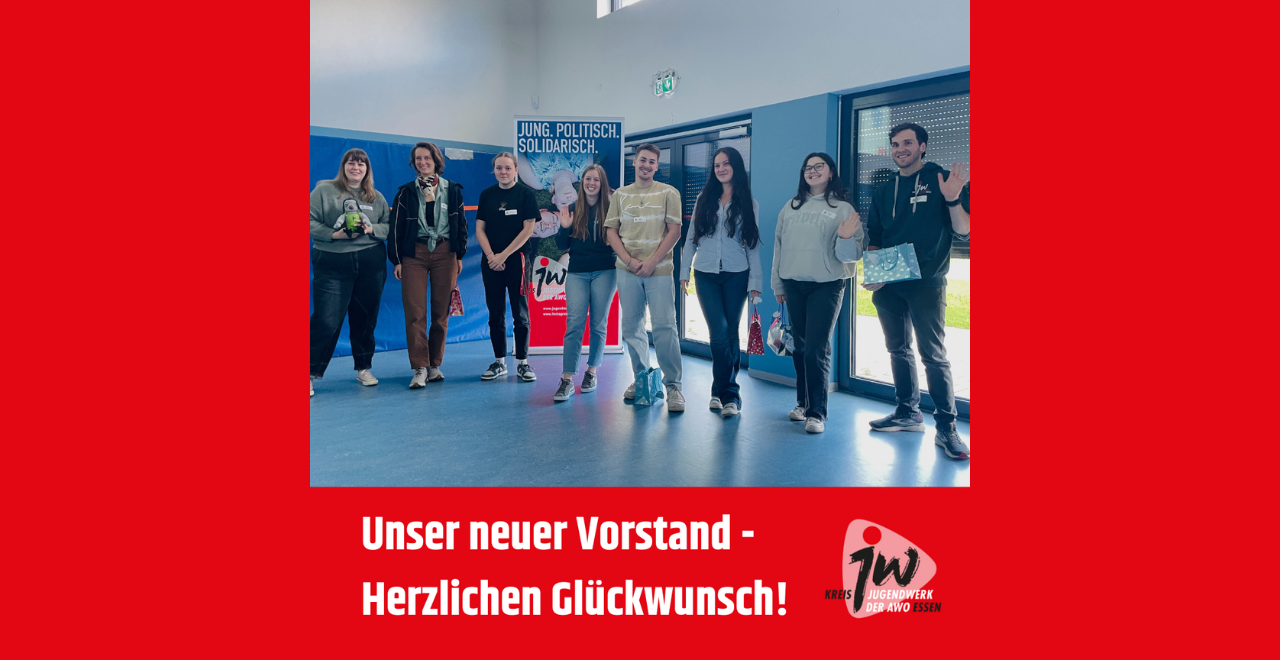 Ein Gurppenfoto des neu gewählten Vorstands des Kreisjugendwerks. Herzlichen Glükwunsch!